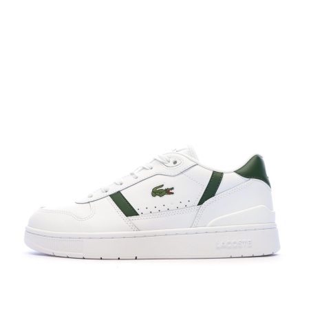 Baskets Blanc/Vert Homme Lacoste T-clip Set 224