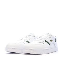 Baskets Blanc/Vert Homme Lacoste T-clip Set 224