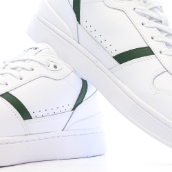 Baskets Blanc/Vert Homme Lacoste T-clip Set 224