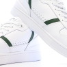 Baskets Blanc/Vert Homme Lacoste T-clip Set 224
