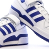 Basket Blanc/Bleu Homme Adidas Forum Low