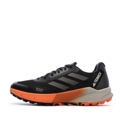 Chaussures de Trail Noir/Orange Homme Adidas Terrex Agravic