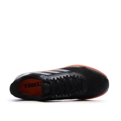 Chaussures de Trail Noir/Orange Homme Adidas Terrex Agravic