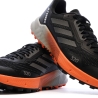 Chaussures de Trail Noir/Orange Homme Adidas Terrex Agravic