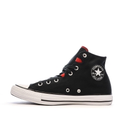 Baskets Noires/Rouge/Blanches Converses Chuck Taylor All Star