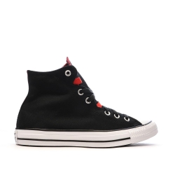Baskets Noires/Rouge/Blanches Converses Chuck Taylor All Star