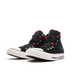 Baskets Noires/Rouge/Blanches Converses Chuck Taylor All Star