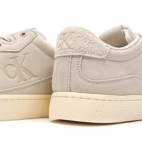 Baskets Greige Homme Calvin Klein Jeans Classic Cupsole