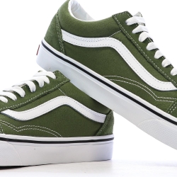 Baskets Vertes Homme Vans Old Skool