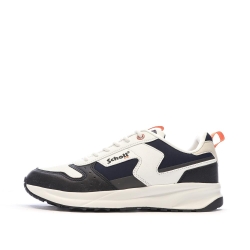 Baskets Blanches/Noires Homme Schott Maki