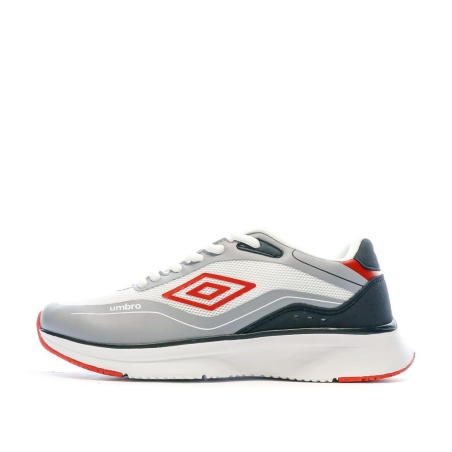 Baskets Blanc/gris Homme Gris Umbro Priam