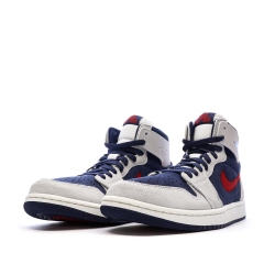 Nike Air Jordan 1 Zm Air Bleu/Gris Homme Nike