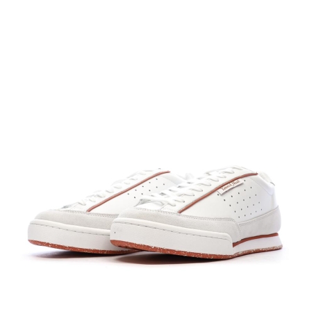 Baskets Blanches Homme Le Coq Sportif Noah Club Terre Battue