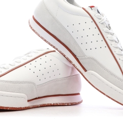 Baskets Blanches Homme Le Coq Sportif Noah Club Terre Battue