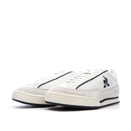 Baskets Blanches/Noires Homme Le Coq Sportif Noah