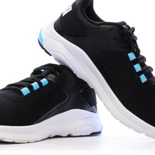 Baskets Noires/Bleu Homme Puma Electron 380435-01