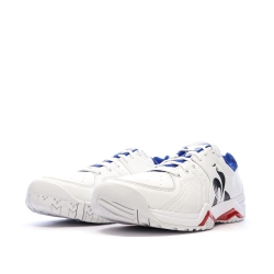 Baskets Blanches/Bleu/Rouges Homme Le Coq Sportif Gasquet