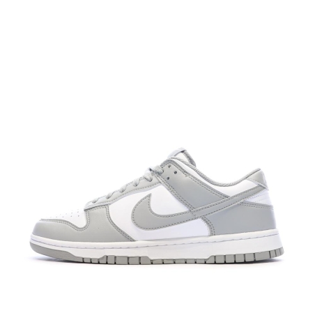 Dunk Low Retro Gris/Blanc Homme Nike