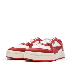 Baskets Blanches/Rouges Homme Puma Pro Classic