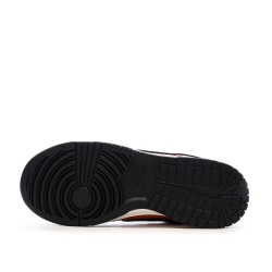 Dunk Low Retro Blanc/Noir/Orange Homme Nike