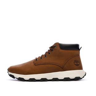 Baskets Camel Homme Timberland Mid