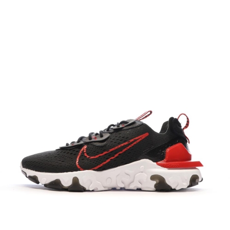 Baskets Noires/Rouges Homme Nike React Vision