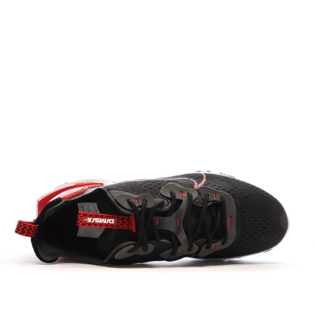 Baskets Noires/Rouges Homme Nike React Vision