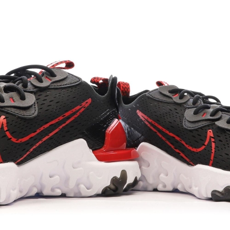 Baskets Noires/Rouges Homme Nike React Vision