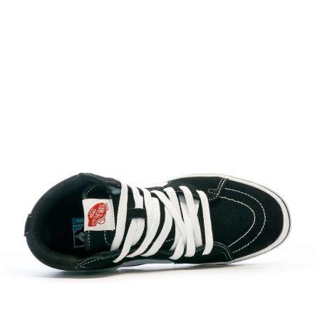 Baskets Noir/Blanc Mixte Vans Sk8-hi