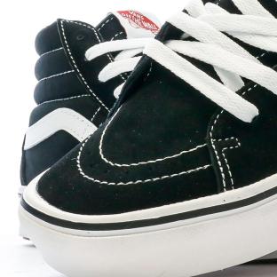 Baskets Noir/Blanc Mixte Vans Sk8-hi