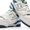 Baskets Blanches/Vertes Homme New Balance BB550