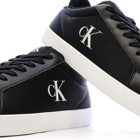 Baskets Noires Homme Calvin Klein Jeans 3 Cupsole