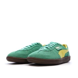 Baskets Vert/Jaune Homme Puma Palermo