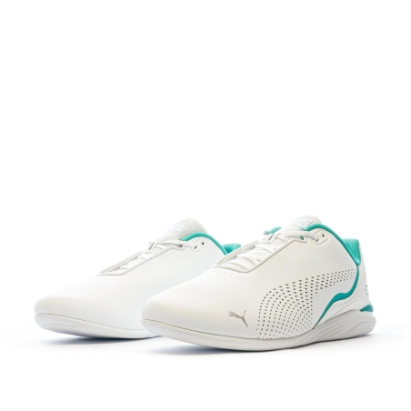 Baskets Blanches Homme Puma Mercedes Cat Decima Puma