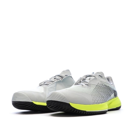 Chaussures de tennis Grises/Jaunes Homme Wilson Hurakn