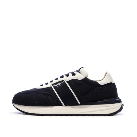 Baskets Blanches/Marines Homme Pepe jeans Buster
