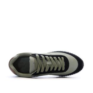 Baskets Vertes/Noires Homme Le Coq Sportif Veloce