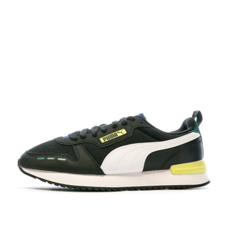 Baskets Jaune/Noir Homme Puma R78