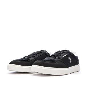 Baskets Noires Homme US Polo ASSN Byron