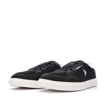 Baskets Noires Homme US Polo ASSN Byron