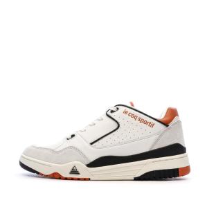 Baskets Blanc/Orange Homme Le Coq Sportif Dynactif T1000
