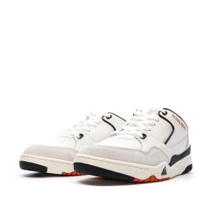 Baskets Blanc/Orange Homme Le Coq Sportif Dynactif T1000