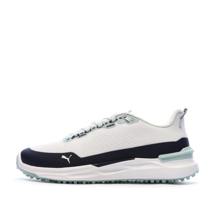Chaussures de Golf Blanches/Bleu Homme Puma Ignite