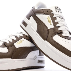 Baskets Blanc/Marron Homme Puma Ca Pro Classic