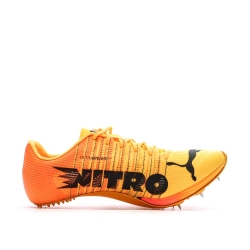 Chaussures d'Athlétisme Orange Rose Mixte Puma evoSPEED Sprint NITRO 2