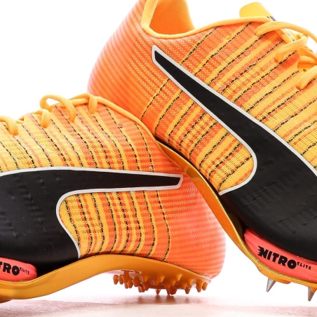 Chaussures d'Athlétisme Orange Rose Mixte Puma evoSPEED Sprint NITRO 2