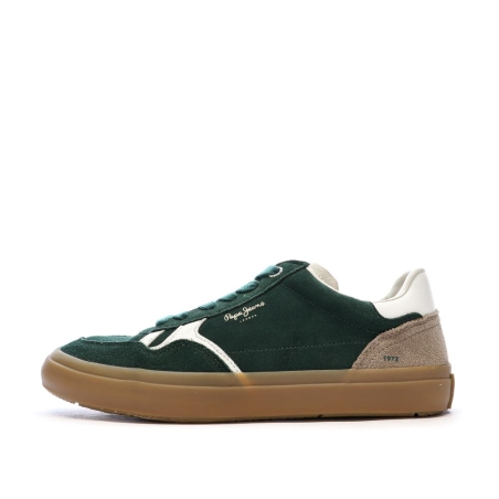 Basket Vertes Homme Pepe jeans Travis Free