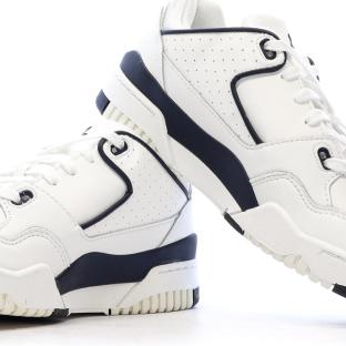 Baskets Blanches/Marine Homme Le Coq Sportif T1000