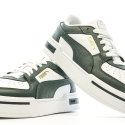 Baskets Blanc/Vert Homme Puma Ca Pro Classic