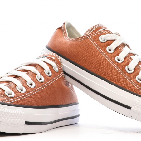 Baskets Orange Converse Homme Chuck Taylor All Star Nutshell